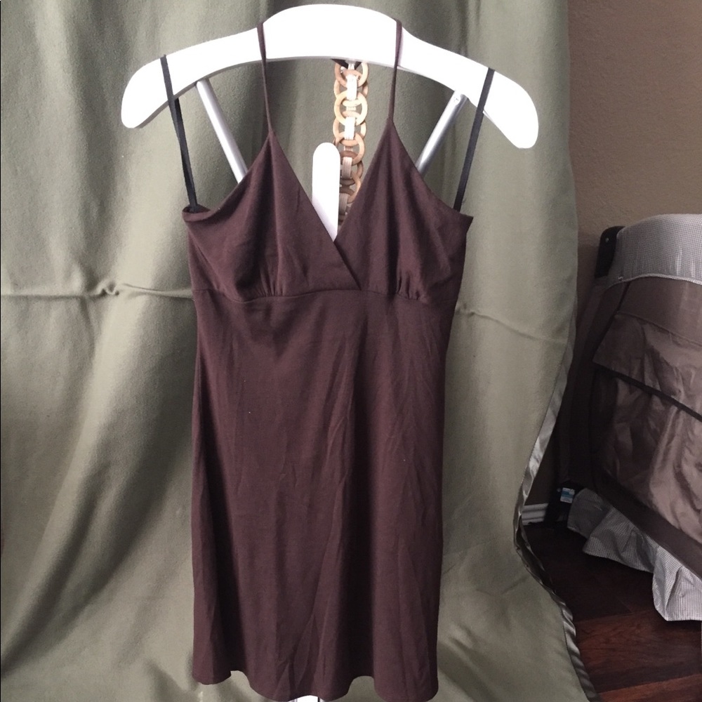 Ocean Drive Brown Country Dress. Size Small